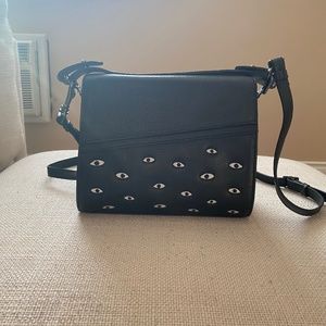 Black crossbody purse